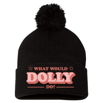 What Would Dolly Do Wwdd The Original Pom Pom 12in Knit Beanie