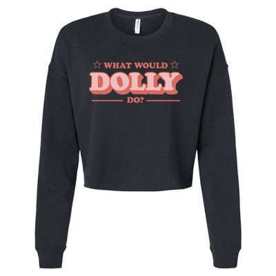 What Would Dolly Do Wwdd The Original Cropped Pullover Crew