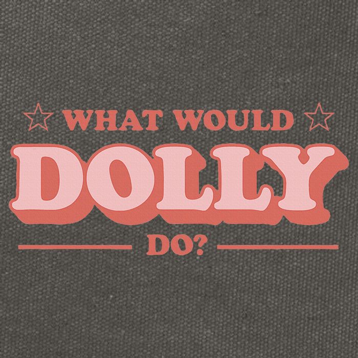 What Would Dolly Do Wwdd The Original Cotton Canvas Backpack
