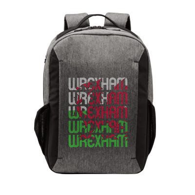 Wrexham Wales Dragon Welsh Flag Sports Merchandise Vector Backpack