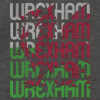 Wrexham Wales Dragon Welsh Flag Sports Merchandise Vector Backpack