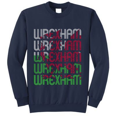 Wrexham Wales Dragon Welsh Flag Sports Merchandise Sweatshirt