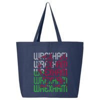 Wrexham Wales Dragon Welsh Flag Sports Merchandise 25L Jumbo Tote