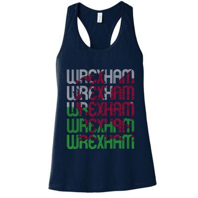 Wrexham Wales Dragon Welsh Flag Sports Merchandise Womens Tank Top