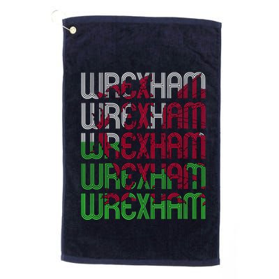 Wrexham Wales Dragon Welsh Flag Sports Merchandise Golf Towel