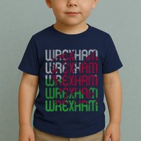 Wrexham Wales Dragon Welsh Flag Sports Merchandise Toddler T-Shirt