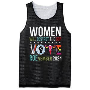 Women Will Destroy The Gop Mesh Reversible Basketball Jersey Tank