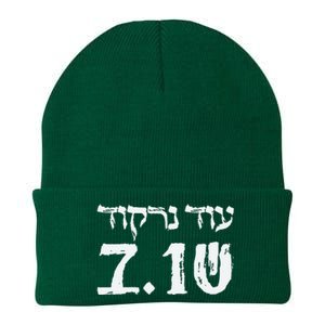 We Will Dance Again In Hebrew Festival 7.10.23 Remembrance Knit Cap Winter Beanie