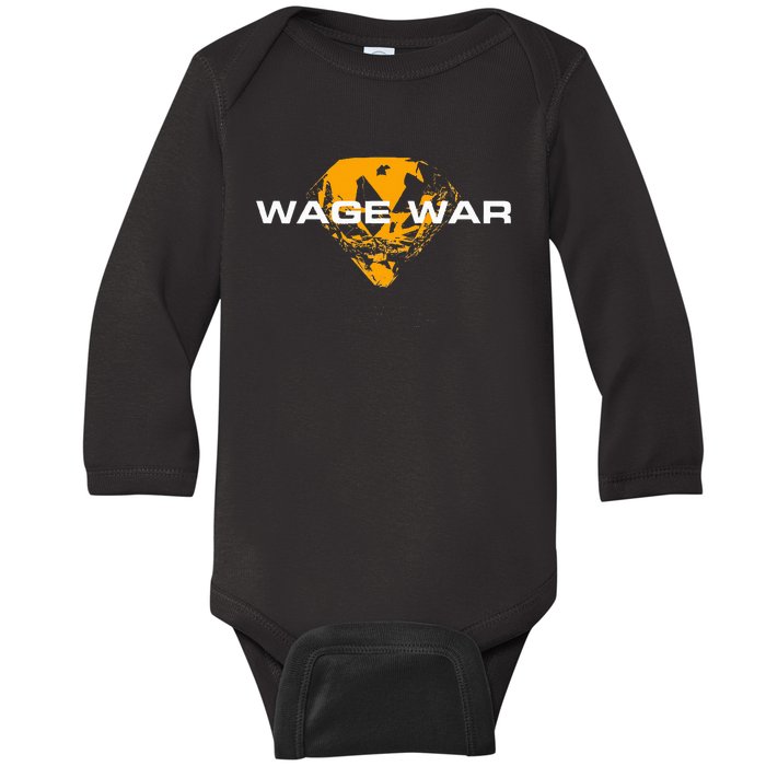 Wage War Diamond Baby Long Sleeve Bodysuit