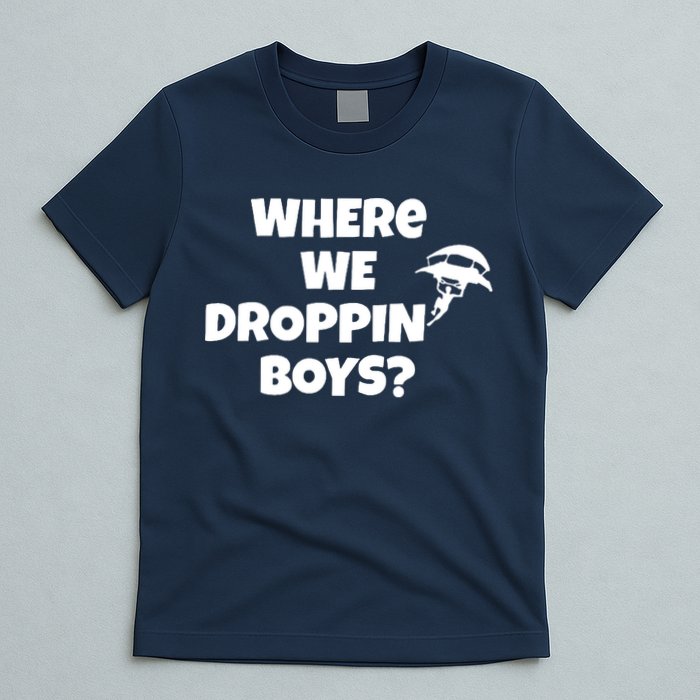 Where We Dropping Boys T-Shirt