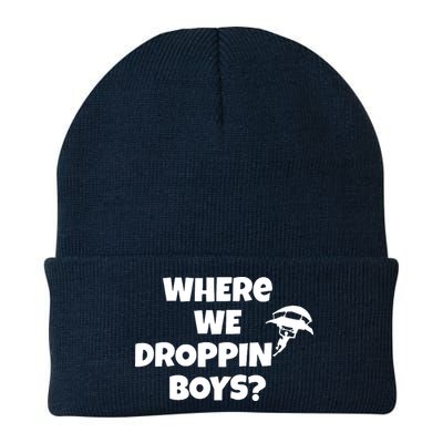 Where We Dropping Boys Beanie