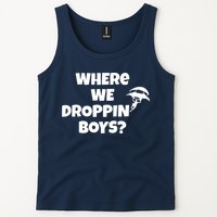 Where We Dropping Boys Tank Top