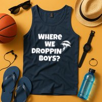 Where We Dropping Boys Tank Top