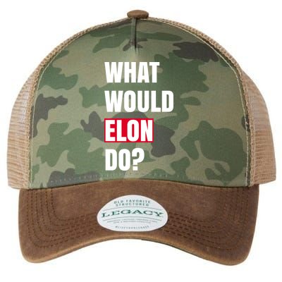 What Would Elon Do Legacy Tie Dye Trucker Hat