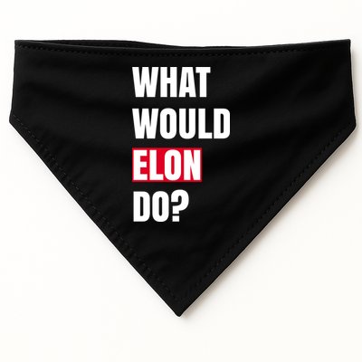 What Would Elon Do USA-Made Doggie Bandana