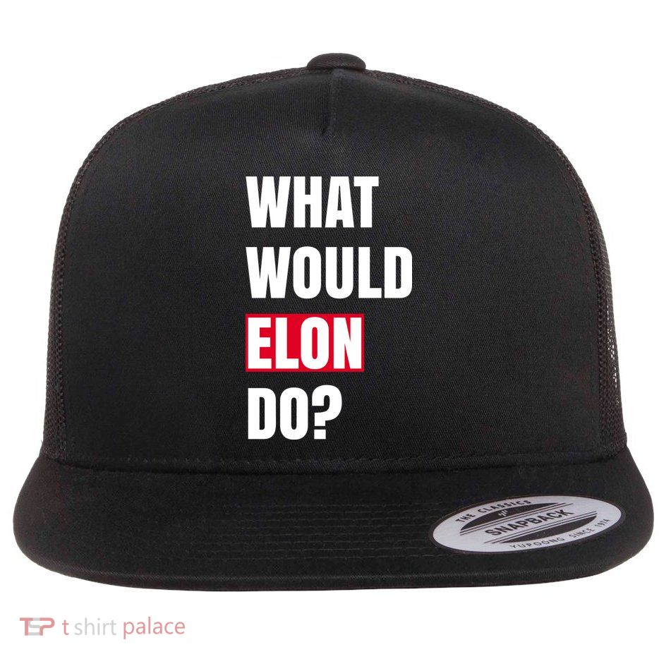 What Would Elon Do Flatbill Hat