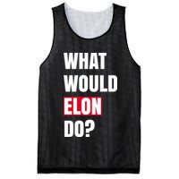 What Would Elon Do Mesh Reversible Basketball Jersey Tank