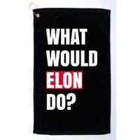What Would Elon Do Golf Towel