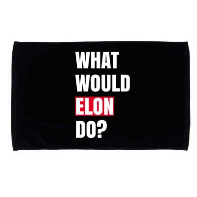 What Would Elon Do Microfiber Hand Towel