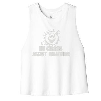 Weather Women's Racerback Cropped Tank