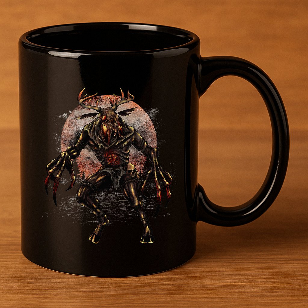 Wendigo 11oz C Handle Ceramic Mug