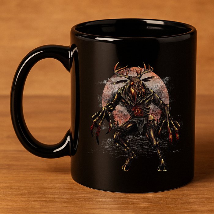 Wendigo 11oz C Handle Ceramic Mug