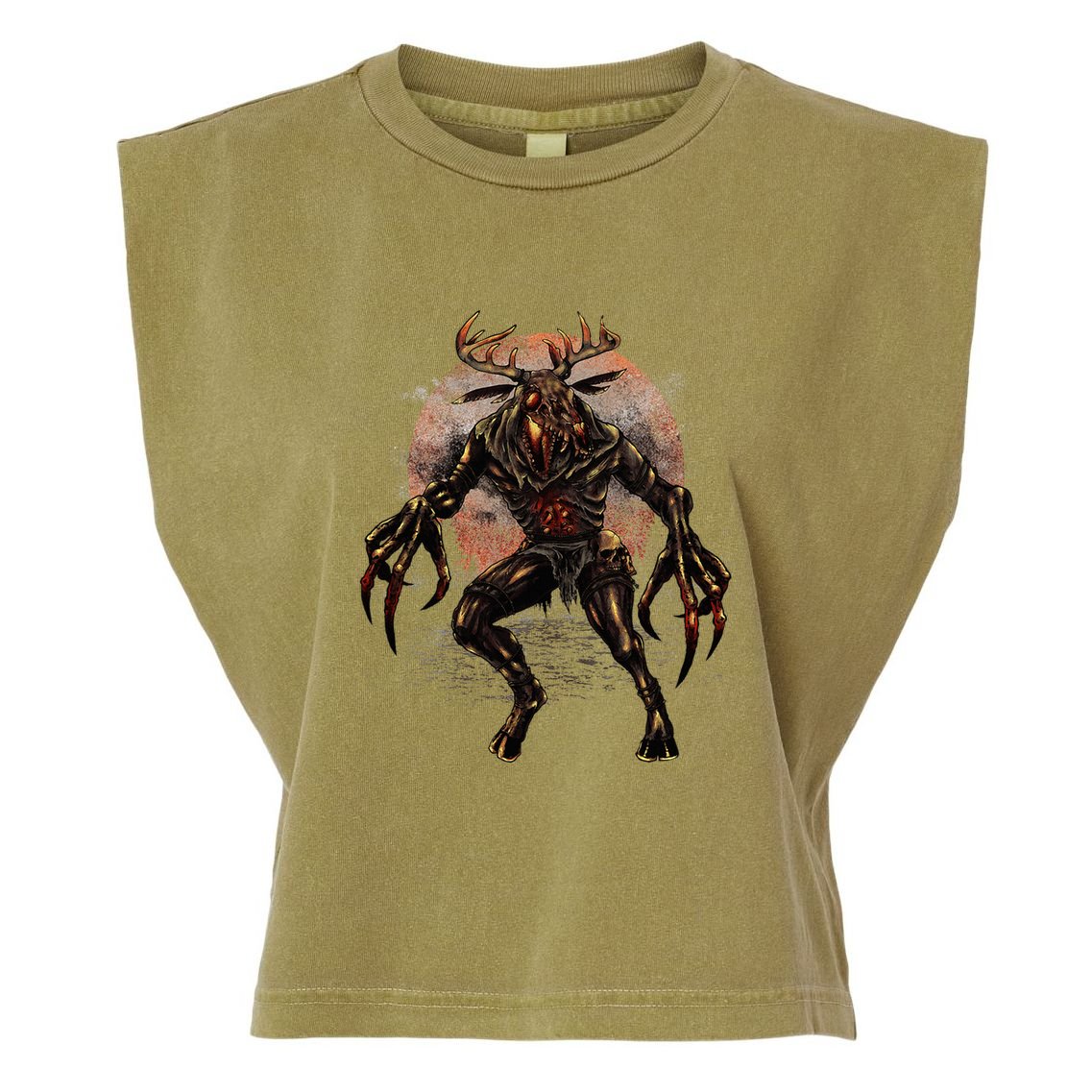 Wendigo Garment-Dyed Women's Muscle Tee