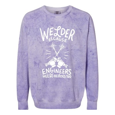 Welder Colorblast Crewneck Sweatshirt