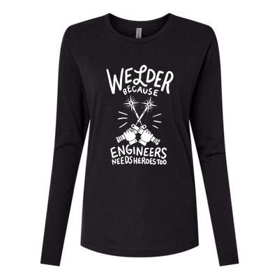 Welder Womens Cotton Relaxed Long Sleeve T-Shirt