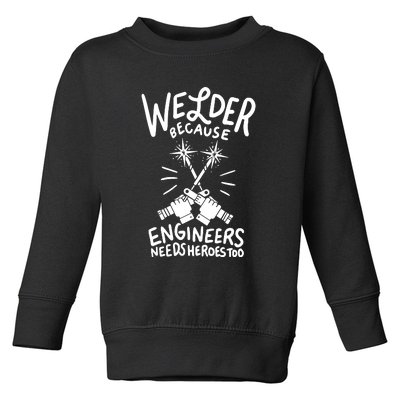 Welder Toddler Sweatshirt