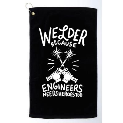 Welder Platinum Collection Golf Towel