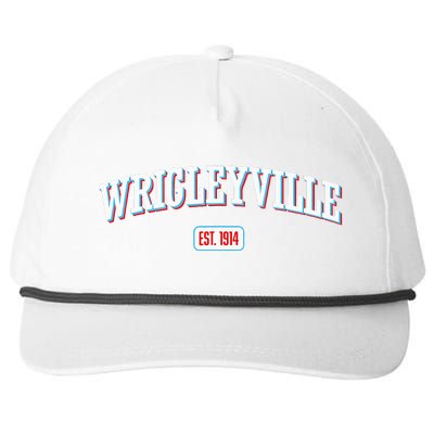 Wrigleyville Wrigleyville Est. 1914 Snapback Five-Panel Rope Hat