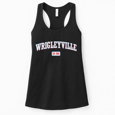 Wrigleyville Wrigleyville Est. 1914 Womens Tank Top