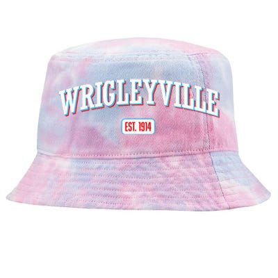 Wrigleyville Wrigleyville Est. 1914 Tie-Dyed Bucket Hat