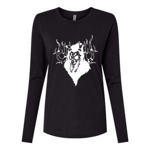 Wendigo Womens Cotton Relaxed Long Sleeve T-Shirt