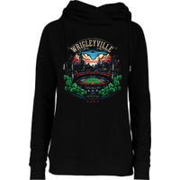 Wrigleyville Wrigleyville Est. 1914 Womens Funnel Neck Pullover Hood