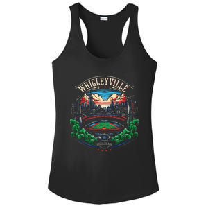 Wrigleyville Wrigleyville Est. 1914 Ladies PosiCharge Competitor Racerback Tank