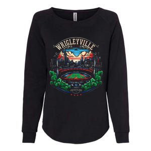 Wrigleyville Wrigleyville Est. 1914 Womens California Wash Sweatshirt