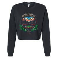 Wrigleyville Wrigleyville Est. 1914 Cropped Pullover Crew