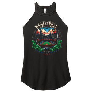 Wrigleyville Wrigleyville Est. 1914 Women's Perfect Tri Rocker Tank