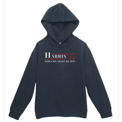 When We Fight We Win Harris 24 Urban Pullover Hoodie