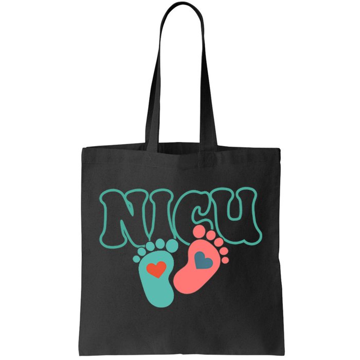 Will Work For Snuggles Nicu Nurse 2 Side Tote Bag