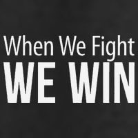 When We Fight We Win 11oz C Handle Ceramic Mug