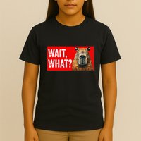 Wait What Funny Capybara T-Shirt