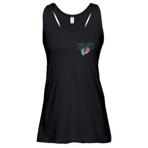 Will Work For Snuggles Nicu Nurse 2 Side Ladies Essential Flowy Tank