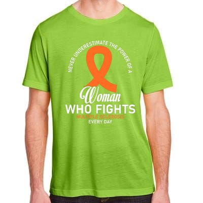 Women Who Fight Multiple Sclerosis Awareness Adult ChromaSoft Performance T-Shirt