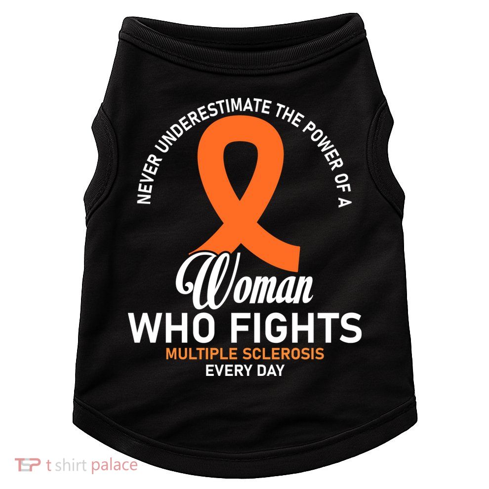 Women Who Fight Multiple Sclerosis Awareness Doggie Tank