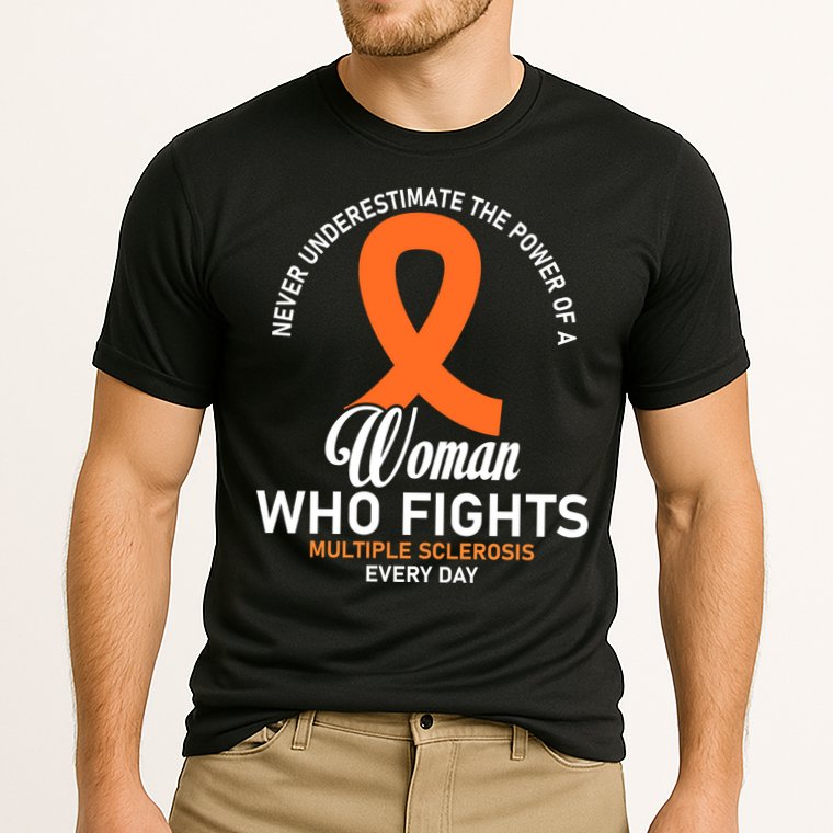 Women Who Fight Multiple Sclerosis Awareness Cooling Performance Crew T-Shirt