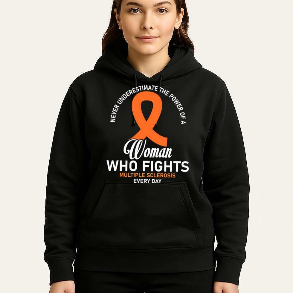 Women Who Fight Multiple Sclerosis Awareness Hoodie