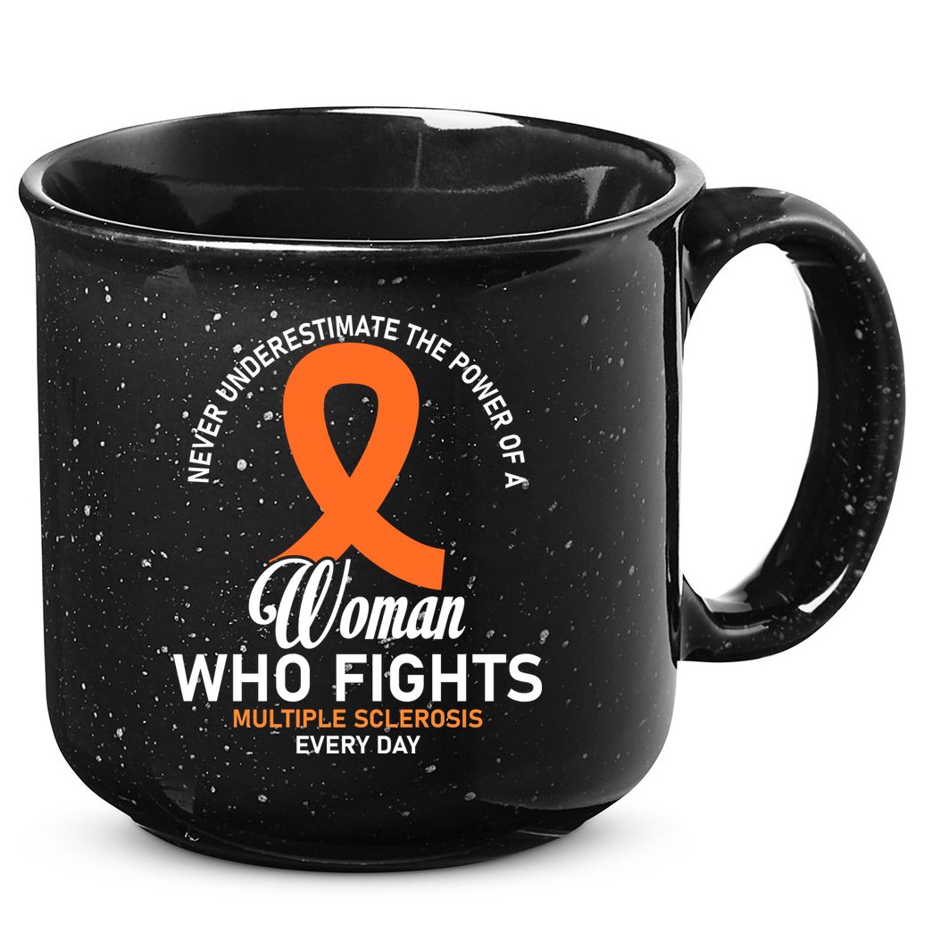 Women Who Fight Multiple Sclerosis Awareness 15oz Campfire Ceramic Mug